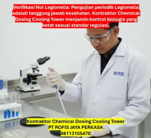 Pencegahan Biofouling dan Legionella oleh Kontraktor Water Treatment Cooling Tower