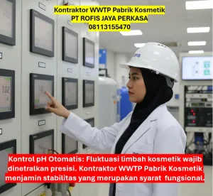 Kontraktor WWTP Pabrik Kosmetik