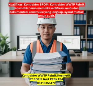 Kontraktor WWTP Pabrik Kosmetik