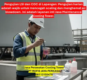 Pengujian Kualitas Air Cooling Tower